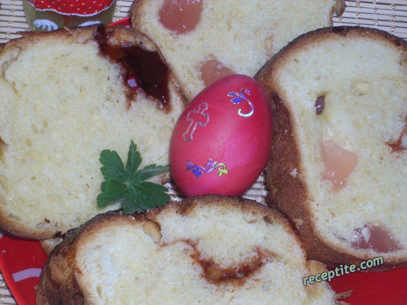 Снимки към Козунак-руло