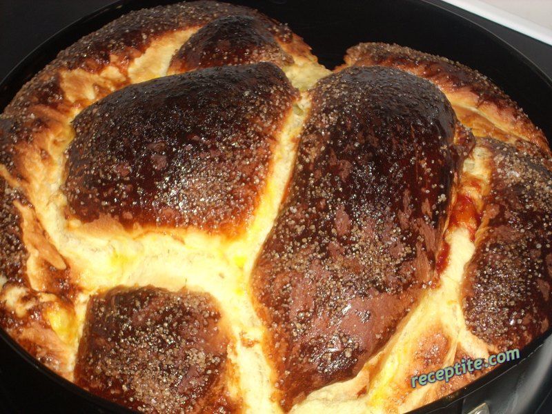 Снимки към Козунак-руло