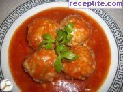 снимка 6 към рецепта Кюфтета с доматен сос