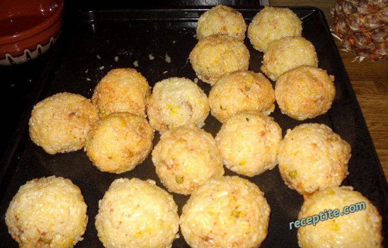 Снимки към Портокали от ориз (Arancini, Сицилия)