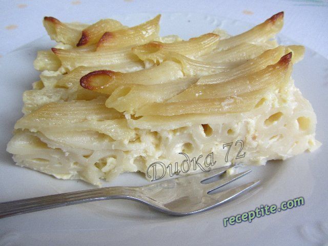 Снимки към Макарони с карамел