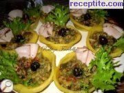 снимка 2 към рецепта Тартар от цукини и патладжан с авокадо