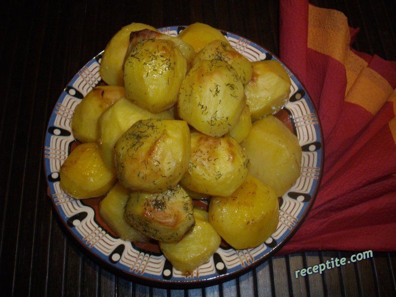 Снимки към Надупени картофи