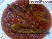 снимка 10 към рецепта Печени чушки с доматен сос