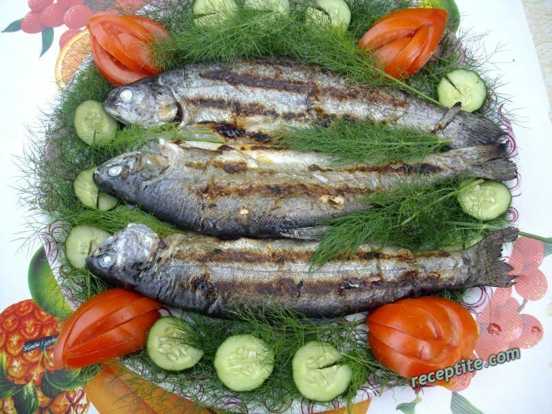 Снимки към Риба, печена на скара