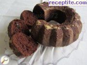 снимка 7 към рецепта Шоколадов кекс с течен шоколад