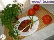 снимка 7 към рецепта Пържени тиквички в доматен сос