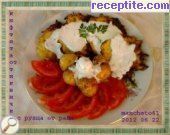 снимка 4 към рецепта Кюфтета от тиквички и ролца от раци