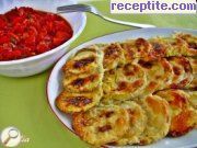 снимка 4 към рецепта Тиквички с чушки и домати