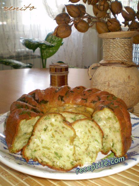 Снимки към Солен кекс с извара