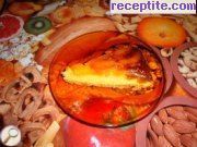 снимка 7 към рецепта Сладкиш с карамел и нектарини
