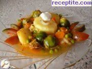 снимка 1 към рецепта Зеленчукова яхния с джинджифил