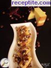 снимка 1 към рецепта Панирана пушена гауда със сладко от горски плодове