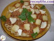 снимка 1 към рецепта Спагети в доматен сос с кайма