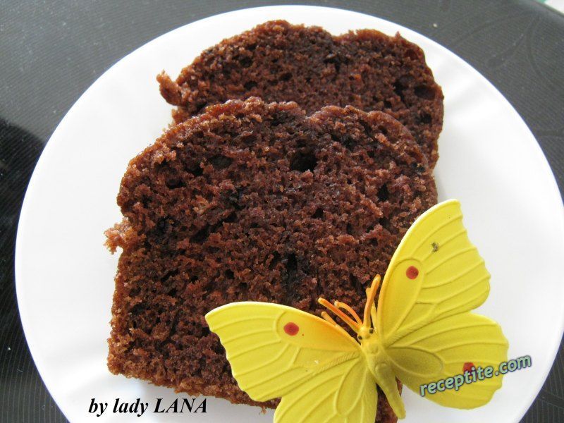 Снимки към Ароматен шоколадов кейк