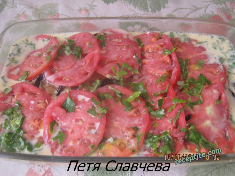 Снимки към Патладжани на фурна
