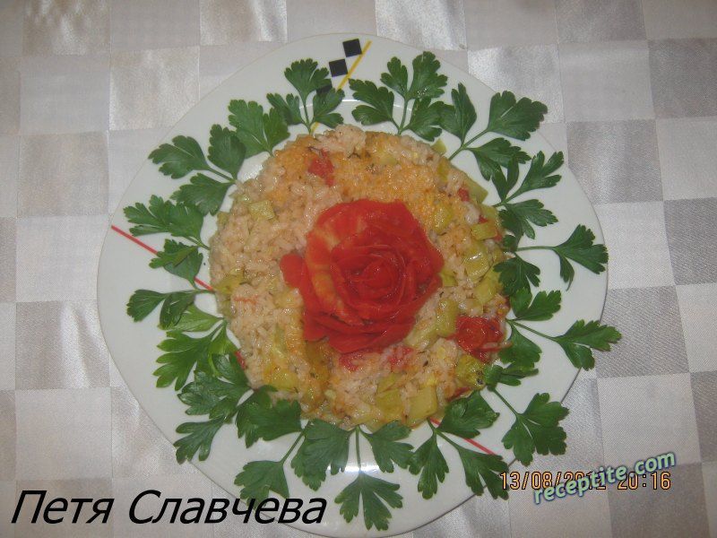 Снимки към Тиквички с ориз