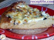 снимка 9 към рецепта Пърленка с маслини и сирене