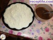 Сладкиш с кокосов крем и шоколад