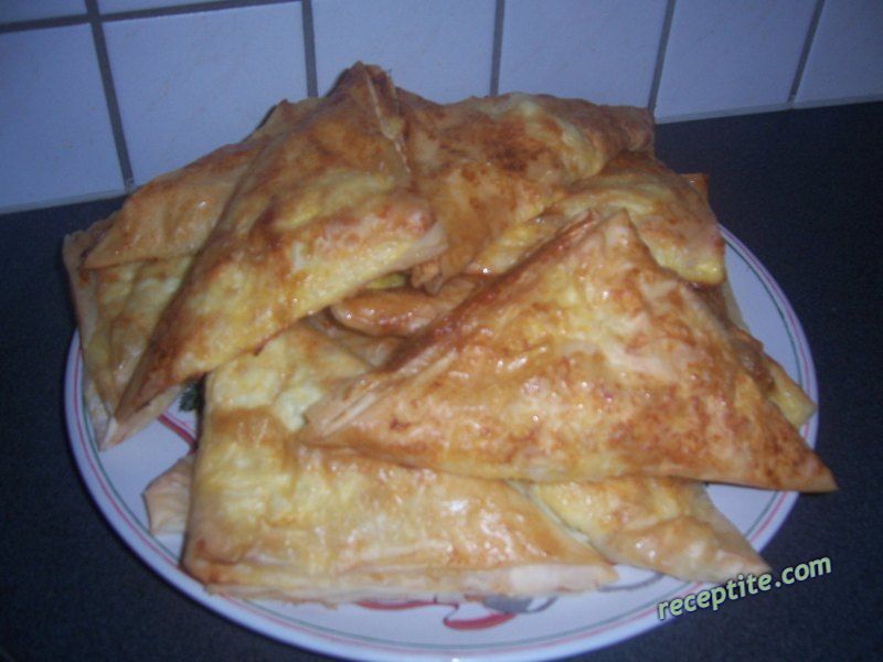 Снимки към Бързи триъгълни банички