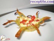 снимка 3 към рецепта Картофени гнезда