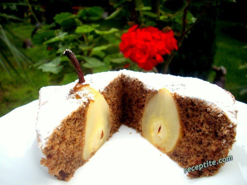 Снимки към Шоколадов кейк с круши