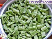 снимка 2 към рецепта Зелен фасул с люти чушлета