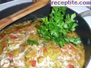 снимка 1 към рецепта Лютеница със зелени домати
