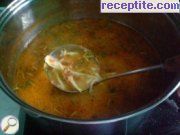 снимка 1 към рецепта Доматена супа с пиле