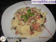 снимка 3 към рецепта Спагети Карбонара с гъби