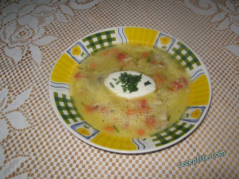 Снимки към Пилешка супа Мими