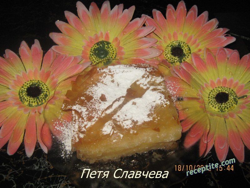 Снимки към Гръцки сладкиш Галактобуреко