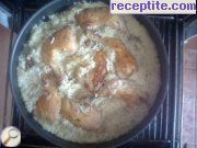 снимка 4 към рецепта Пилешко с бял ориз