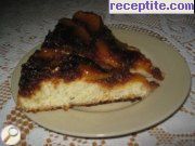 снимка 18 към рецепта Сладкиш с карамел и нектарини