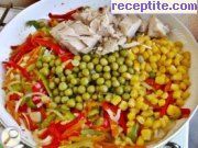 снимка 5 към рецепта Пилешки гърди със зеленчуци