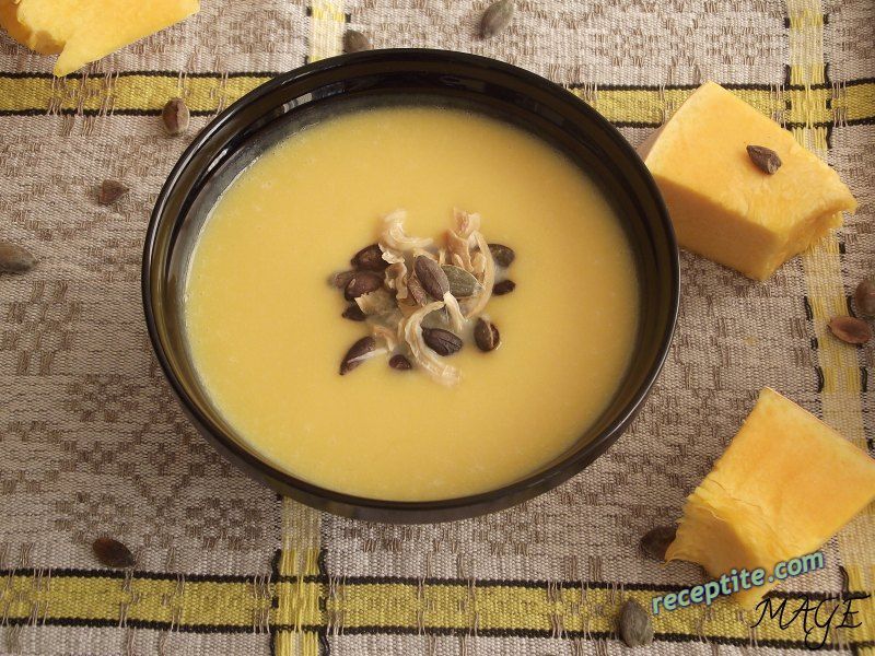Снимки към Крем-супа от тиква с джинджифил