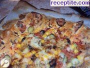 снимка 17 към рецепта Пица Цвете