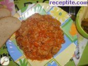 снимка 1 към рецепта Свинско с кисело зеле и ориз