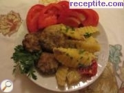 снимка 16 към рецепта Кюфтенца с картофи на фурна