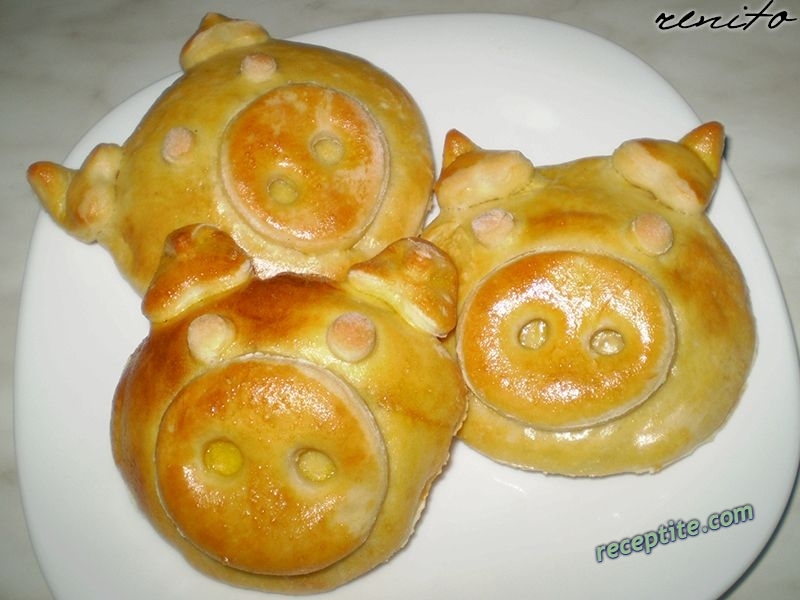 Снимки към Прасенце от тесто