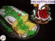 снимка 3 към рецепта Празничен кейк с фигурки