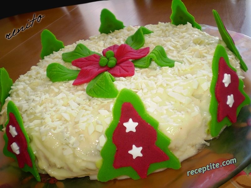 Снимки към Икономичен блат за торта