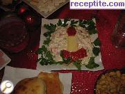 снимка 3 към рецепта Руска салата *Новогодишен пламък*
