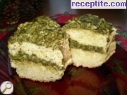 снимка 5 към рецепта Бъркана содена питка с плънка от спанак и ориз