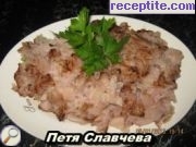 снимка 5 към рецепта Кисело зеле с ориз на фурна