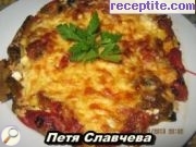 снимка 2 към рецепта Запеканка от печени чушки