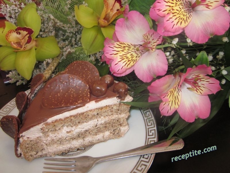 Снимки към Торта с шоколадов крем