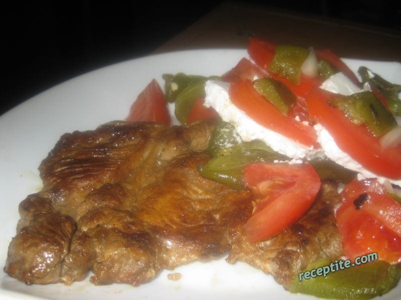 Снимки към Мариновани  пържоли