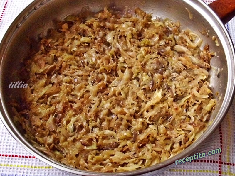 Снимки към Прясно зеле с юфка