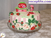 снимка 47 към рецепта Ягодова торта с ванилово-сметанов крем
